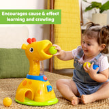 Bright Starts Spinnin Spots Giraffe Ball Play Toy