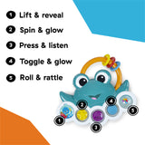 Baby Einstein Ocean Explorers Neptunes Busy Bubbles Sensory Activity Toy