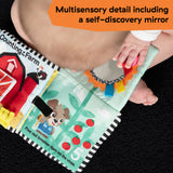 Baby Einstein Farm Explorers Counting at the Farm Soft Activity Book, Multisensory Ages 0+ Months