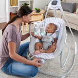 Ingenuity 2-in-1 Multi-Direction Compact Vibrating Baby Swing & Rocker, Raylan