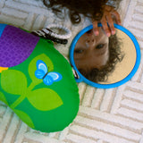 Baby Einstein Cal-a-Pillow Tummy Time Activity Pillow, Multisensory, Ages 0+ Months