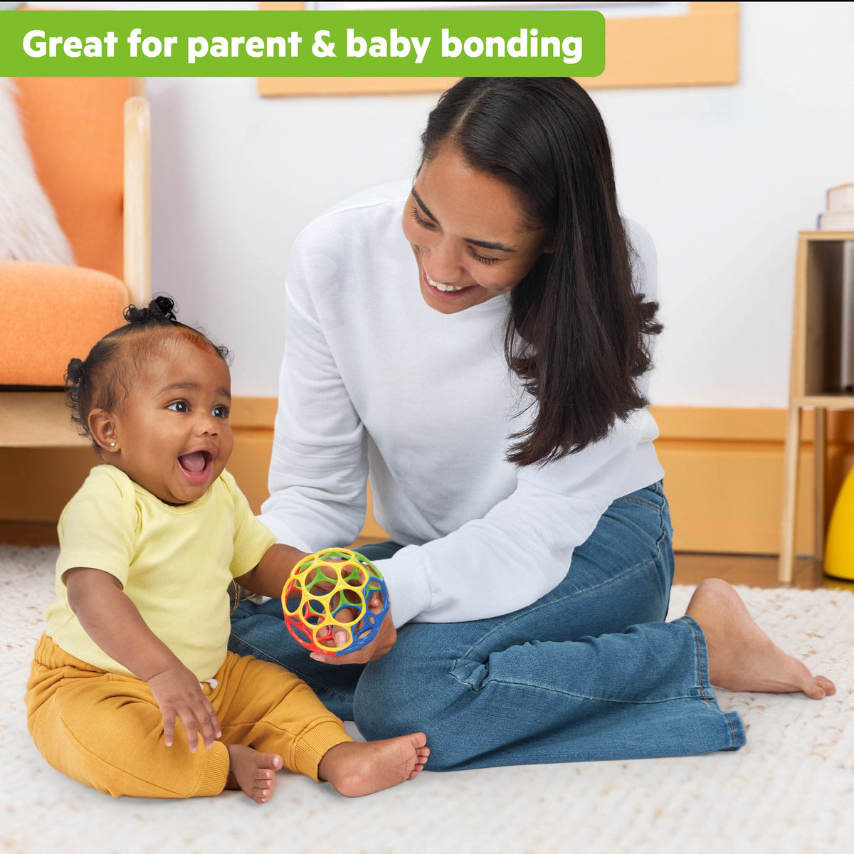 Oball Classic Easy-Grasp Toy - Red/Blue/Green/Yellow – Kids2, LLC