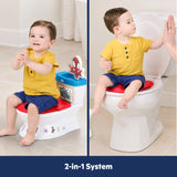 Marvel Spidey and His Amazing Friends 2-in-1 My Travel Potty by Bright Starts, Red and Blue - Spidey