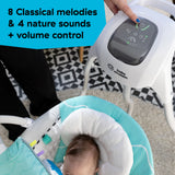 Baby Einstein Ocean Explorers Compact Vibrating Baby Swing, Grey