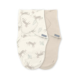 Monogram Collection Swaddle, Size 0-3 Months, 2pk - Born Free