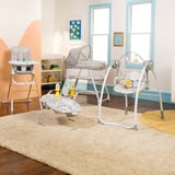 Bright Starts Disney Baby Winnie the Pooh Milestone Swing, Classic Pals