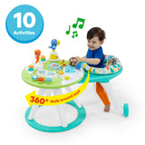 Bright Starts Around We Go 2-in-1 Walk-Around Activity Center & Table - Tropic Cool