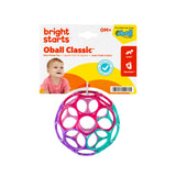 Oball Easy Grasp Classic Ball Baby Toy in Pink/Purple, 4"