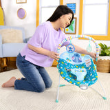 Bright Starts Disney Baby Stitch Ohana Paradise Vibrating Bouncer