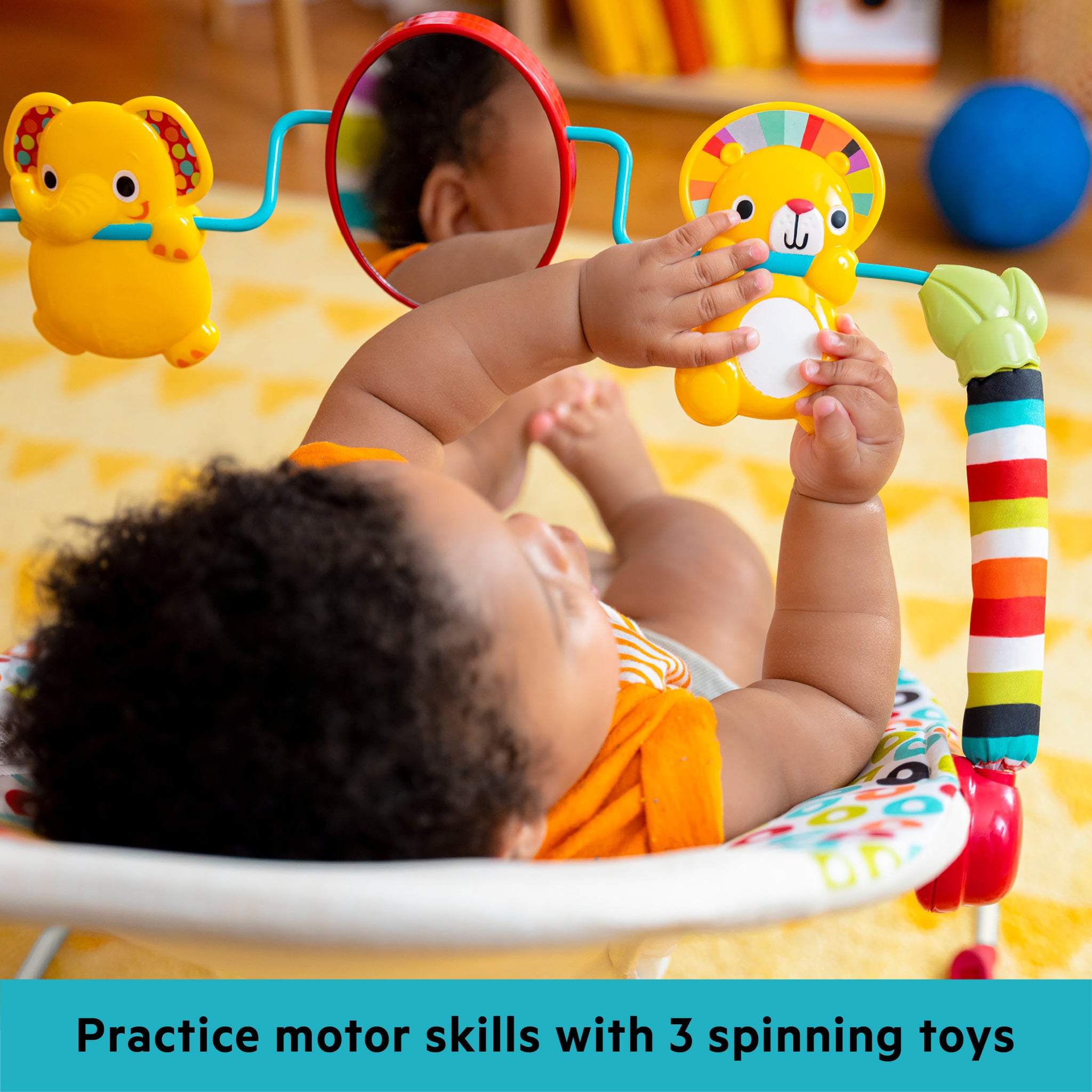 Playful Pinwheels Bouncer – Kids2, LLC