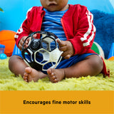 Grippin' Goals Rattle Ball - Black & White