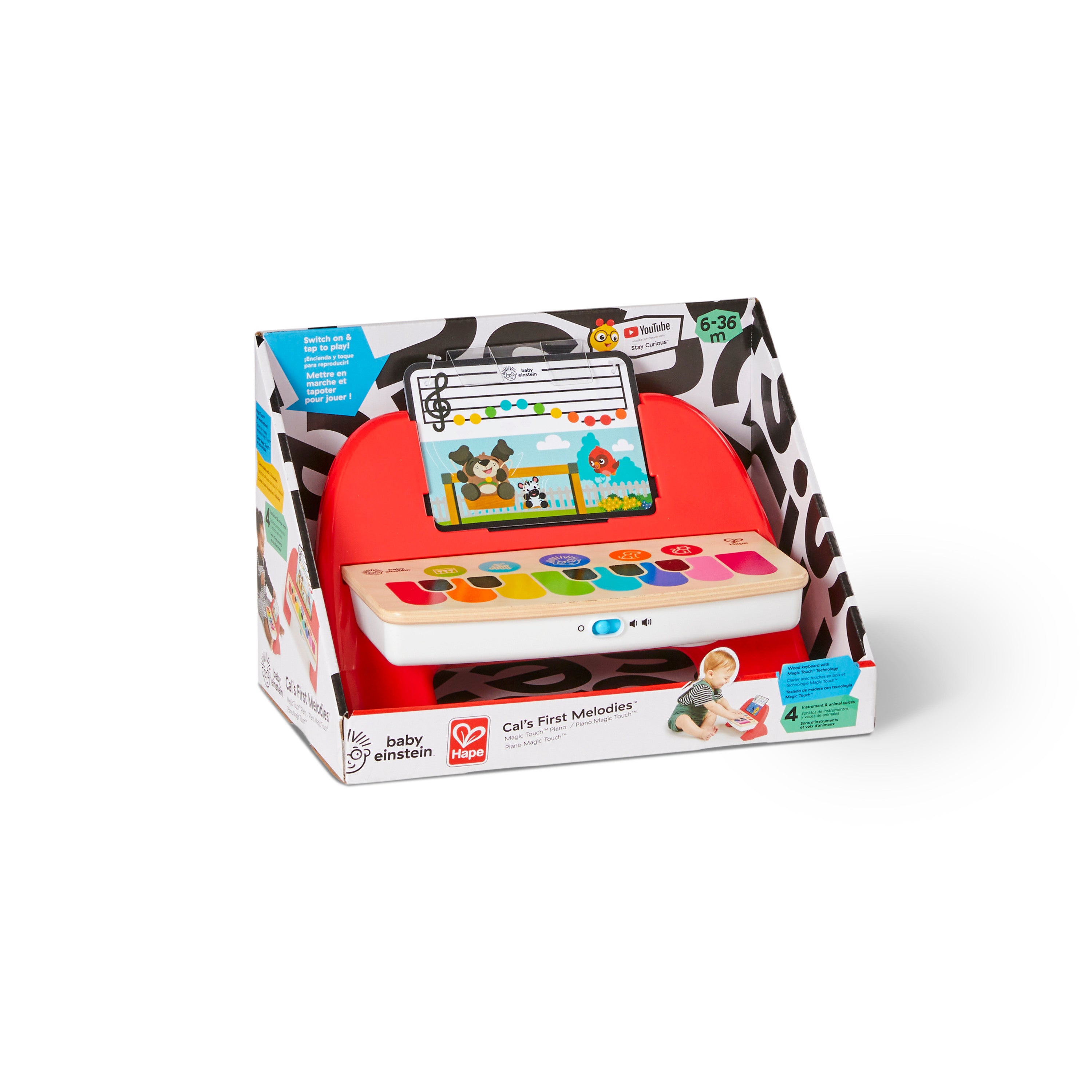 Happy Birthday from our Hape Baby Einstein Magic Touch Piano