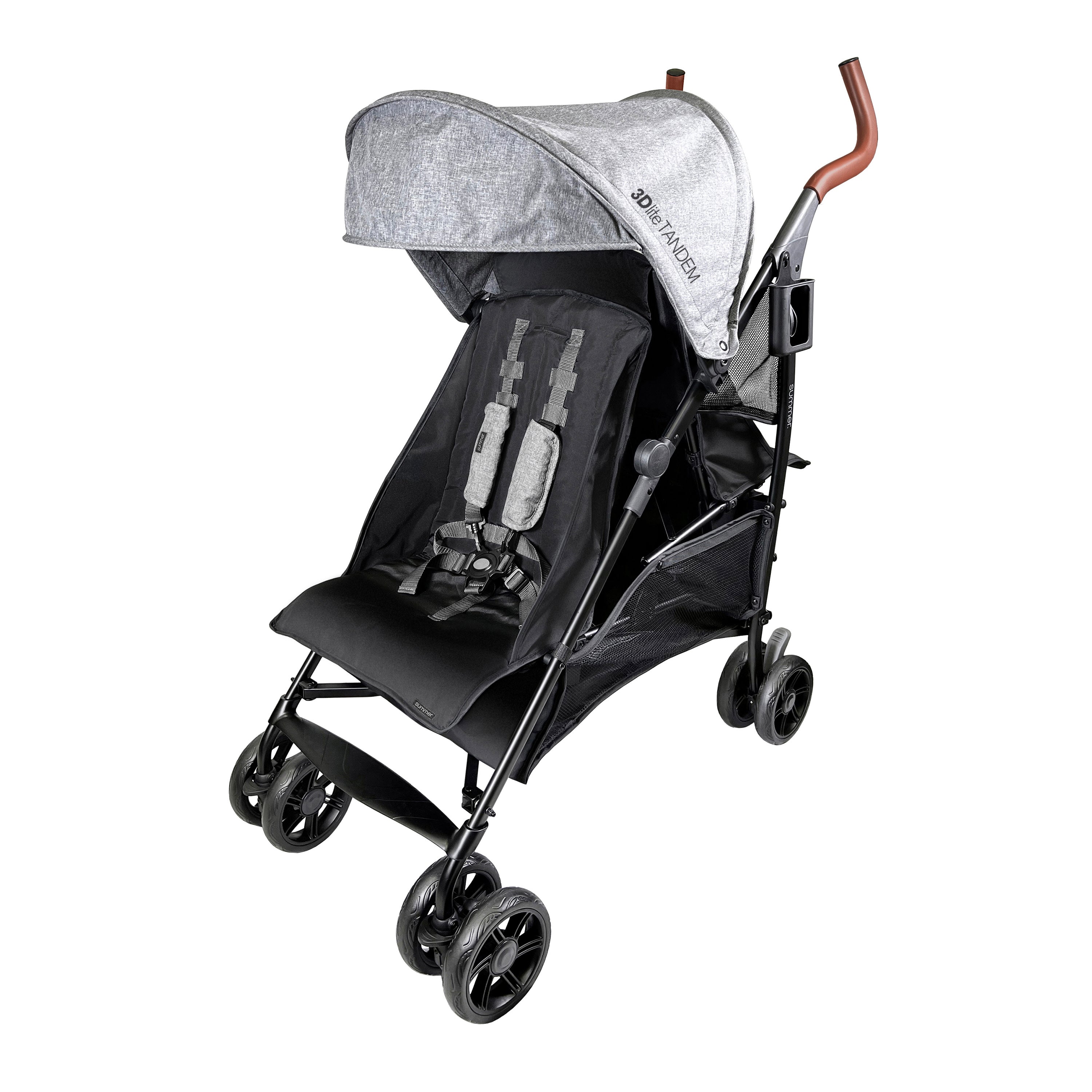 3Dlite Tandem Convenience Double Stroller – Kids2, LLC