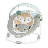 Ingenuity InLighten Baby Bouncer Seat with Light Up Toy Bar, Kitt