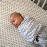 Ingenuity Farewell Fuss Adjustable Easy-Wrap 2-pk Baby Swaddle Set - Grazer