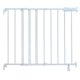 Top of Stairs Simple to Secure Metal Pet and Baby Gate, Openings 29"-42" Wide, 30" Tall