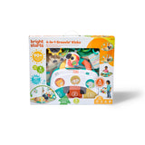 Bright Starts 4-in-1 Groovin Kicks Piano & Drum Baby Play Gym, Tropical Safari