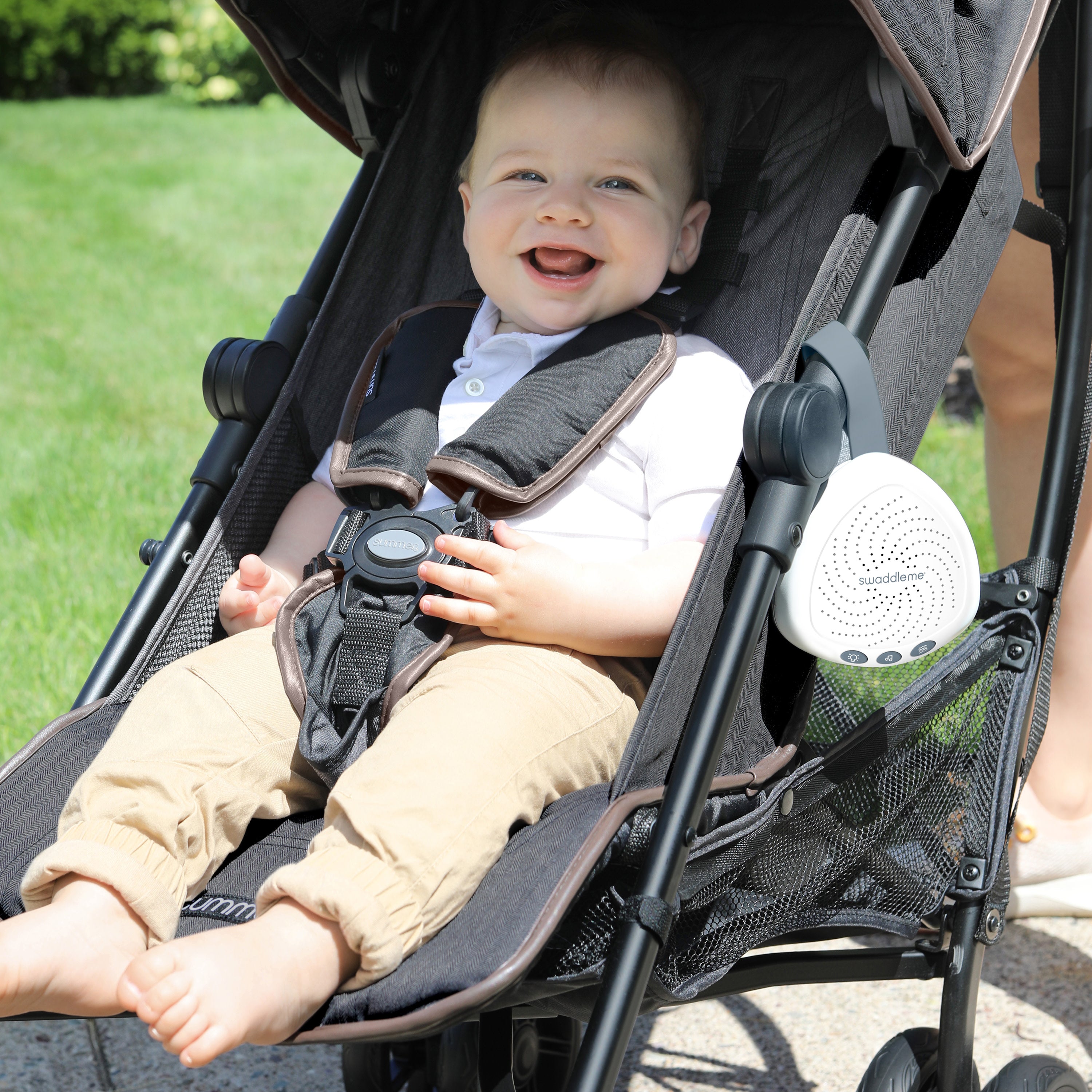 summer infant soothe and vibe SwaddleMe by Ingenuity Soothe & Vibe Portable Sound Machine & Soother for Baby – Kids2, LLC