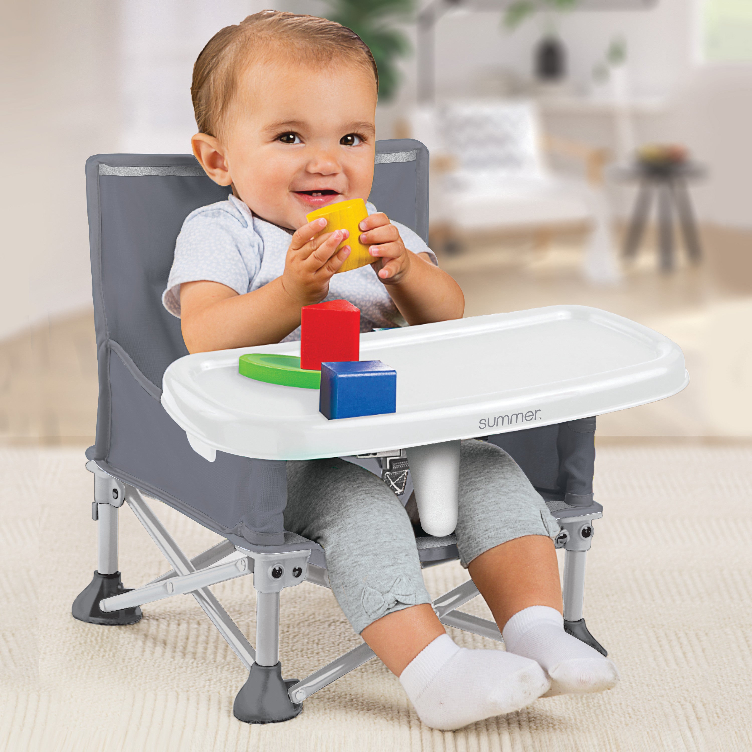 summer infant chair straps Pop 'N Sit Portable Booster