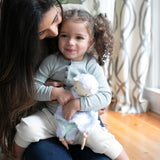 Ingenuity Premium Soft Plush Lovey Soothing Blanket, Sheppy the Sheep