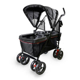 3Dlite Wagon Convenience Stroller - Red and Black