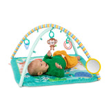 Bright Starts Palm Party Baby Activity Gym & Play Mat, Gender Neutral