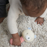 Ingenuity Premium Soft Plush Handheld Rattle, Nate the Teddy Bear