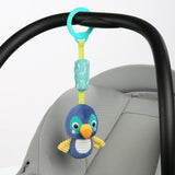 Bright Starts Chime Along Friends On-the-Go Take-Along Toy, Toucan