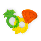 Bright Starts Juicy Chews 3-Pack Textured Teethers - Watermelon, Pineapple, Banana