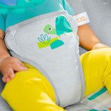 Bright Starts Playful Paradise Vibrating Baby Bouncer with Toys
