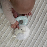 Ingenuity Premium Soft Plush Ring Rattle, Sheppy the Sheep