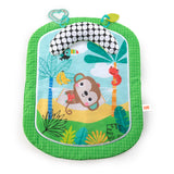 Bright Starts Easy Breezy Baby Tummy Time Activity Mat with 2 Take Along Toys