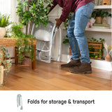 Ingenuity ConvertMe 2-in-1 Compact Portable Baby Swing 2 Infant Seat, Swell