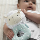 Ingenuity Premium Soft Plush Ring Rattle, Sheppy the Sheep