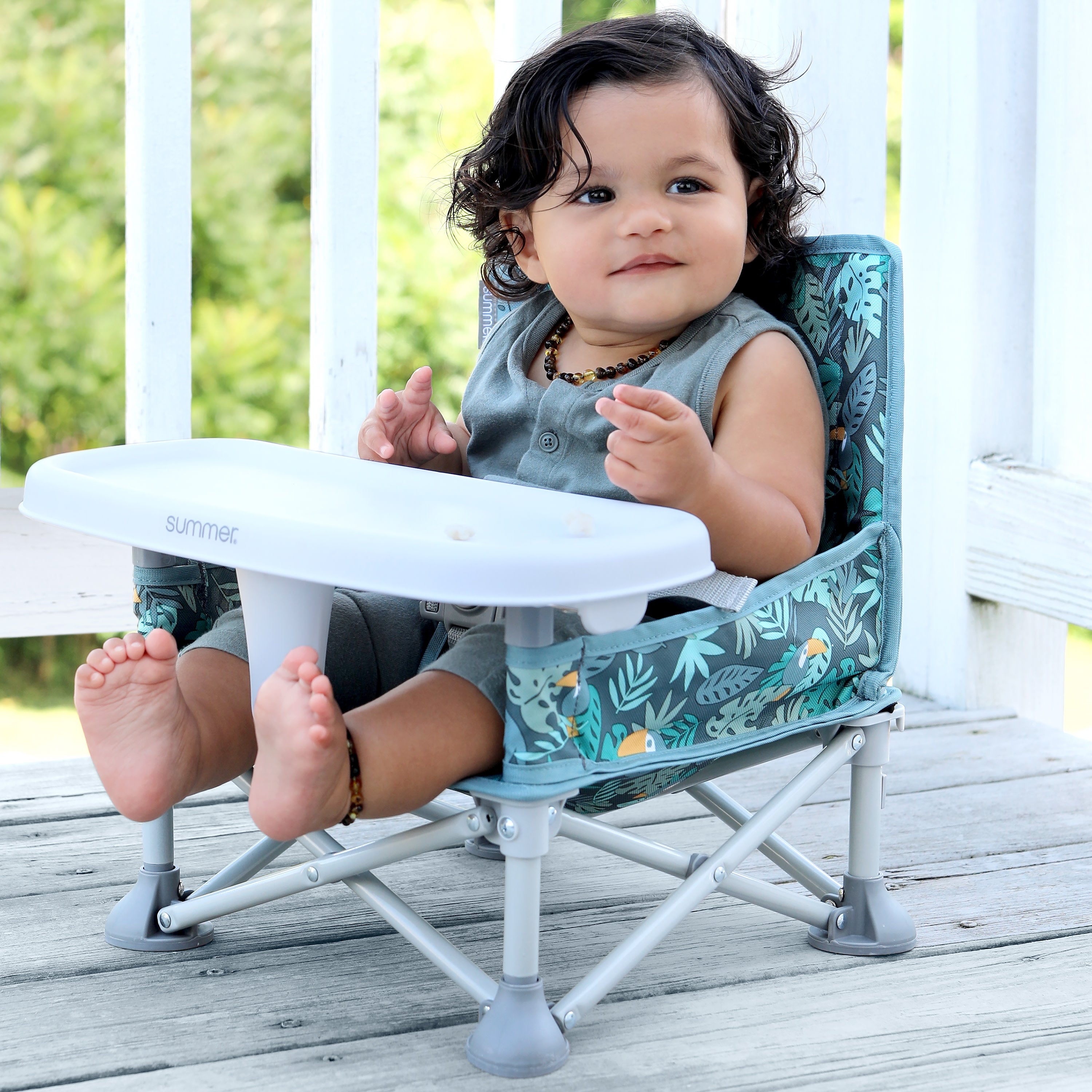 summer infant jungle seat Pop N Sit DLX