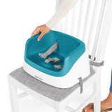 Ingenuity SmartClean Toddler Booster Seat, Peacock Blue