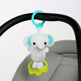 Bright Starts Tug Tunes On-the-Go Take-Along Toy, Elephant
