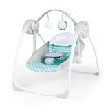 Ity by Ingenuity Swingity Swing Easy-Fold Portable Baby Swing, Goji