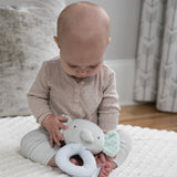 Ingenuity Premium Soft Plush Ring Rattle, Van the Elephant