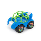 Oball Easy Grasp Rattle & Roll Toy Sports Car Infant Crawling Toy in Blue