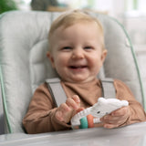 Ingenuity Soothing Sheppy Baby Teether Toy, BPA-Free Silicone, Unisex