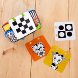 Baby Einstein Flip For Art High Contrast Floor Mirror with Activity Cards