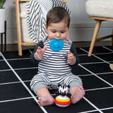 Baby Einstein Stack & Wobble Zen Teether Toy, Ages 3+ months