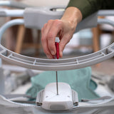 Ingenuity InLighten 2-in-1 Baby Swing & Rocker with Cool Mesh, Pemberton