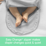 Easy Change Swaddle, Size SM, 0-3 months, 2pk (Snow Leopard)