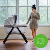FoldAway Rocking Wood Bassinet - Carrington