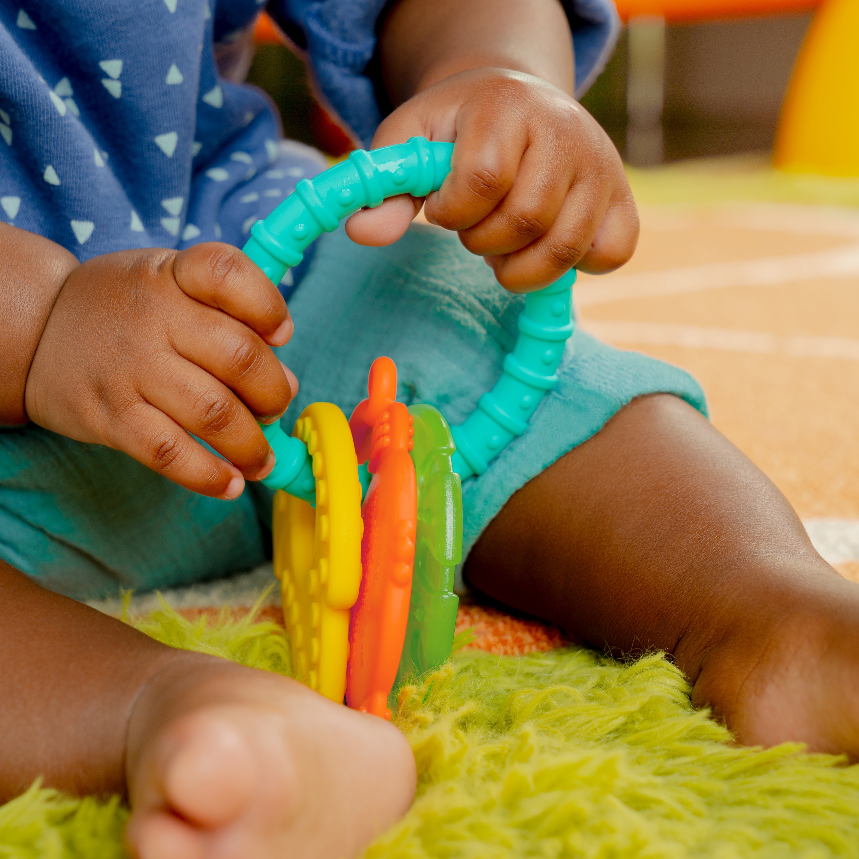 Bright Starts Tropical Chews Teething Ring Kids2, LLC Bright Starts Tropical Chews Teething Ring Kids2, LLC