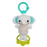 Bright Starts Tug Tunes On-the-Go Take-Along Toy, Elephant