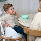 Ity by Ingenuity Simplicity Seat Easy-Clean Baby Booster Feeding Chair, Oat