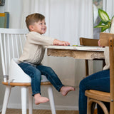 Ity by Ingenuity Simplicity Seat Easy-Clean Baby Booster Feeding Chair, Oat